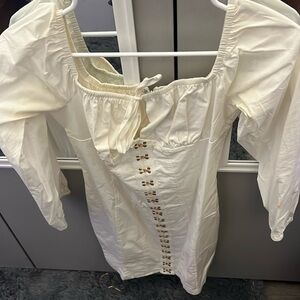 Long sleeve princess poly dress